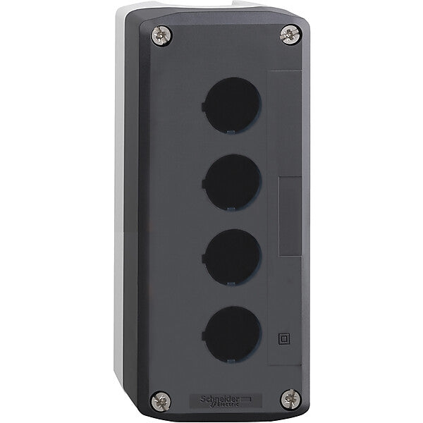 Schneider Electric Leergehäuse 4Stellen RAL 7035/7016 XALD04